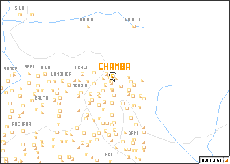 map of Chamba