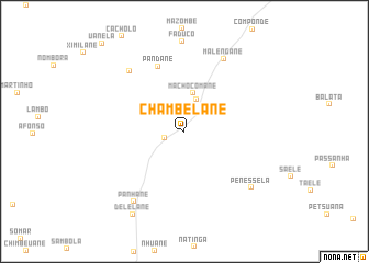 map of Chambelane