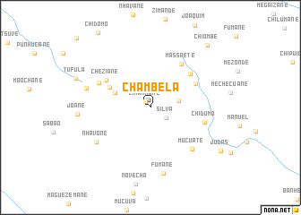 map of Chambela