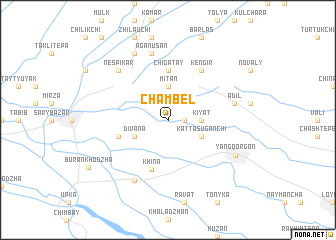 map of Chambelʼ
