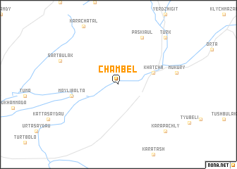 map of Chambelʼ