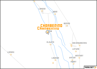 map of Chamberino