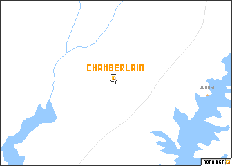 map of Chamberlain