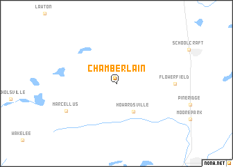 map of Chamberlain