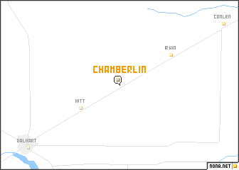 map of Chamberlin