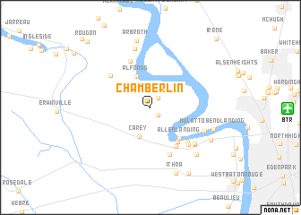 map of Chamberlin