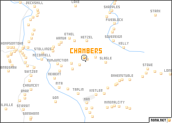 map of Chambers