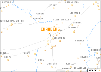 map of Chambers