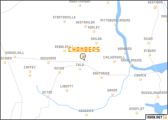 map of Chambers