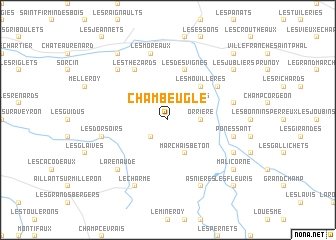 map of Chambeugle