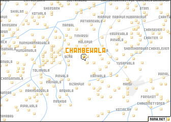 map of Chambewāla