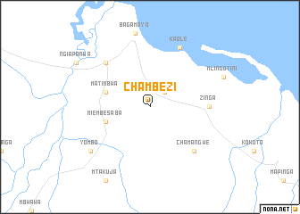map of Chambezi