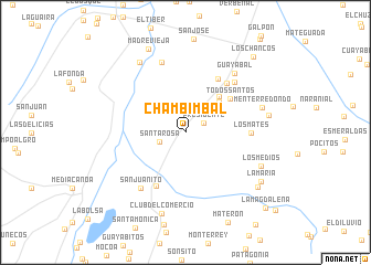 map of Chambimbal