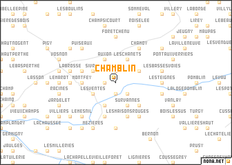 map of Chamblin