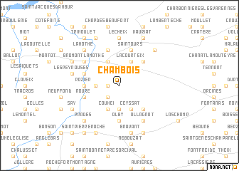 map of Chambois