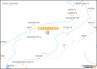 map of Chamboreh