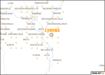 map of Chambo