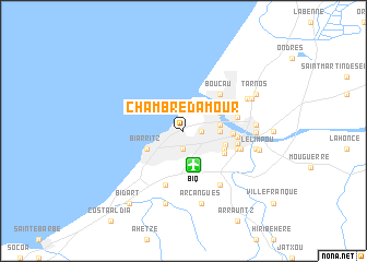 map of Chambre-dʼAmour