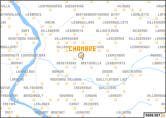 map of Chambre