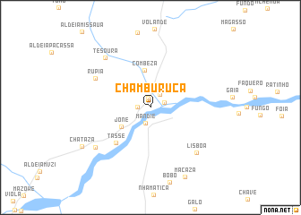 map of Chamburuca