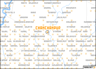 map of Chamchampur