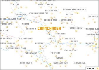 map of Cham Chareh