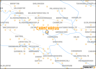 map of Cham Charūd