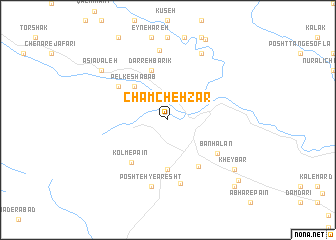 map of Chamcheh Zar