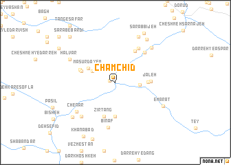 map of Cham Chīd