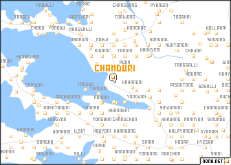 map of Chamdu-ri