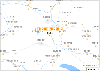 map of Ch\