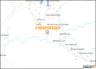 map of Cham-e Hāshem