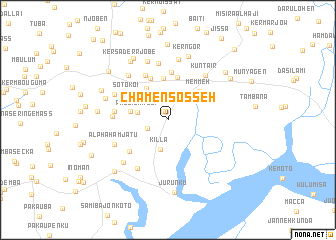 map of Chamen Sosseh