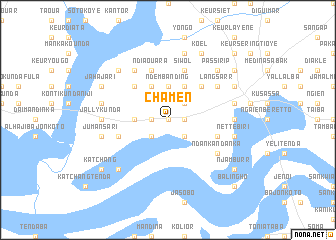 map of Chamen