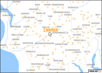 map of Chamen