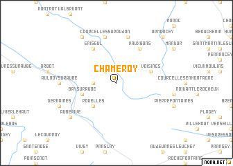 map of Chameroy