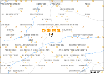 map of Chamesol