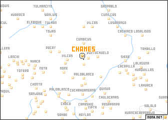 map of Chames