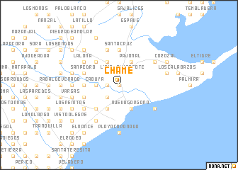 map of Chame