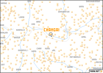 map of Chamgai