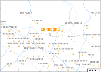 map of Cham Gard