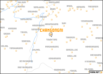 map of Chamgong-ni