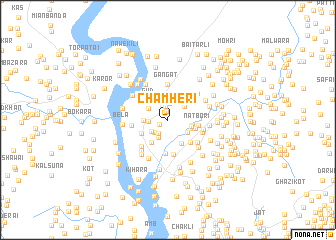 map of Chamheri