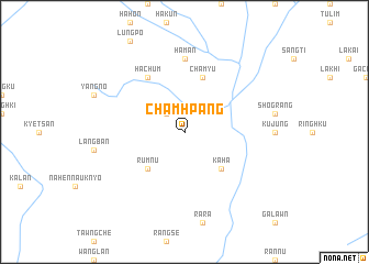 map of Chamhpang