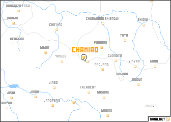 map of Chamiao