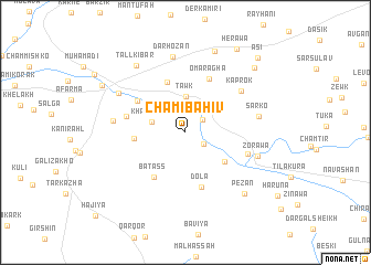 map of Chamibahiv