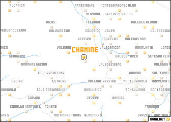 map of Chaminé