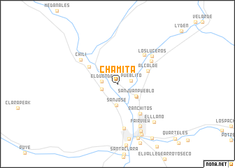 map of Chamita