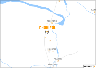 map of Chamizal