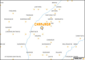 map of Chamja Ga